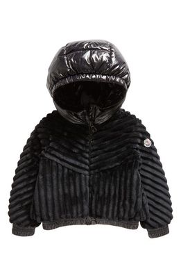 Moncler Kids' Pedrix Down Jacket in Black