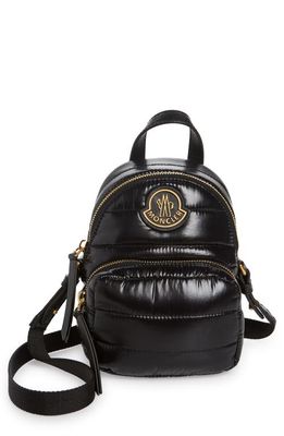 Moncler Kilia Puffer Crossbody Bag in Black