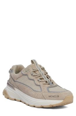 Moncler Lite Runner Low Top Sneaker in Beige