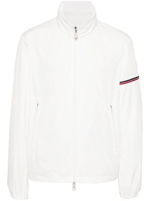 Moncler logo-appliqué lightweight jacket - White