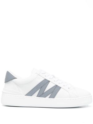 Moncler logo-appliqué sneakers - White