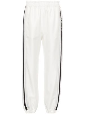 Moncler logo-embroidered track pants - Neutrals