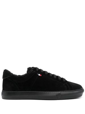 Moncler logo low-top sneakers - Black