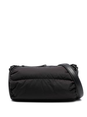 Moncler logo padded shoulder bag - Black