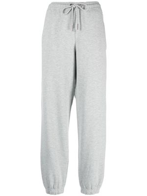 Moncler logo-patch cotton-blend track pants - Grey