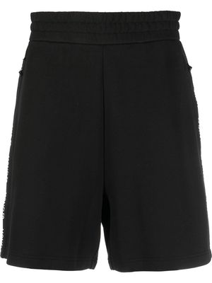 Moncler logo-print bermuda shorts - Black