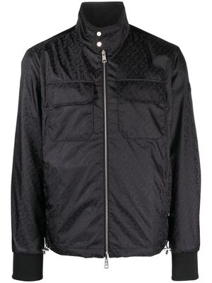 Moncler logo-print jacket - Black