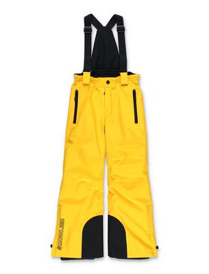 Moncler Logo-printed Straight Leg Ski Dungarees