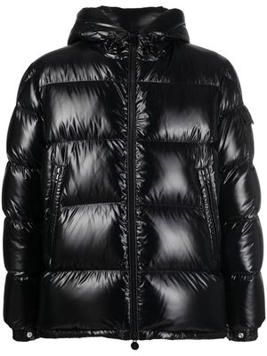 Moncler Lunetiere hooded down jacket - Black