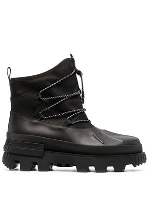 Moncler Mallard Lace-Up boots - Black