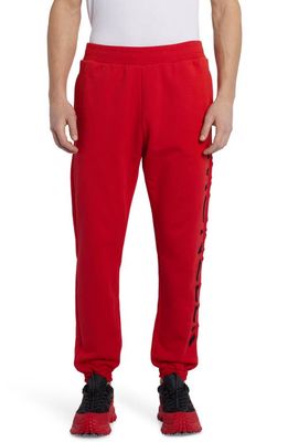 Moncler Men's Embroidered Strike Out Cotton Sweatpants