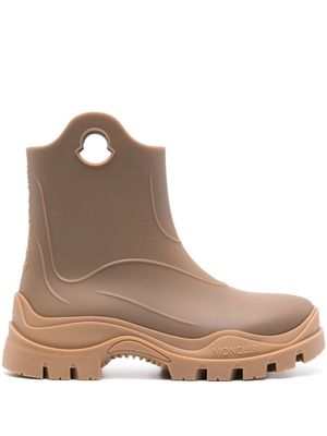 Moncler Misty rain ankle boots - Brown