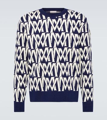 Moncler Monogram cotton-blend sweater