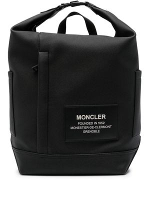 Moncler Nakoa canvas backpack - Black