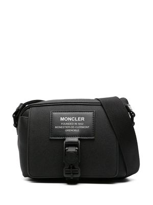 Moncler Nakoa logo-patch messenger bag - Black