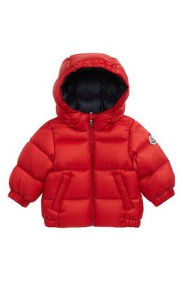 Moncler New Macaire Down Puffer Jacket in Red