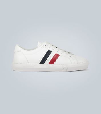 Moncler New Monaco leather sneakers
