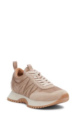 Moncler Pacey Low Top Sneaker in Rose Gold