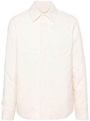 Moncler padded shirt jacket - Neutrals