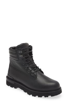 Moncler Peka Water Repellent Hiking Boot in Black