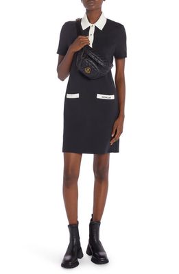 Moncler Polo Dress in Navy Blue