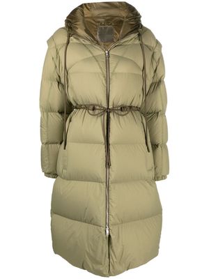 Moncler Roquette quilted parka coat - Green