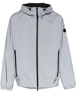 Moncler Sautron reflective hooded jacket - Grey