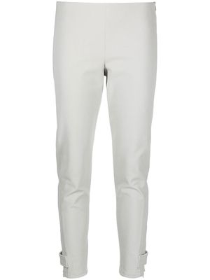 Moncler slim-cut leg trousers - Grey