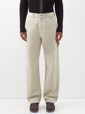 Moncler - Straight-leg Denim Jeans - Mens - White