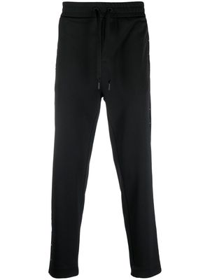 Moncler studded drawstring track pants - Black