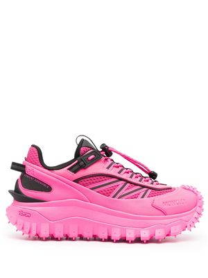 Moncler Tailgrip panelled sneakers - Pink