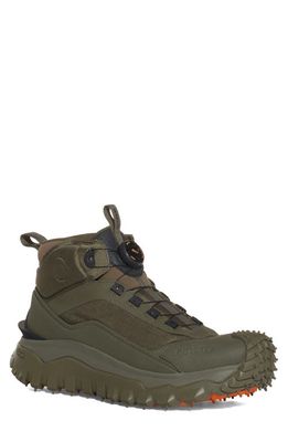 Moncler Trailgrip Gore-Tex® Waterproof High Top Hiking Sneaker in Forest Green