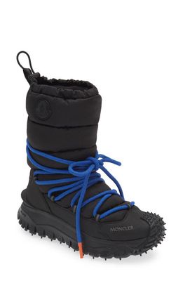Moncler Trailgrip Gore-Tex Waterproof Après Snow Boot in Black