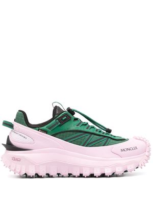 Moncler Trailgrip lace-up sneakers - Pink