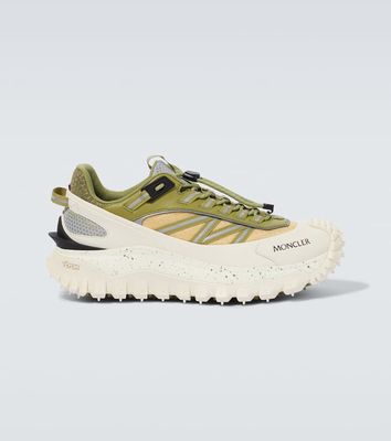 Moncler Trailgrip leather-trimmed sneakers