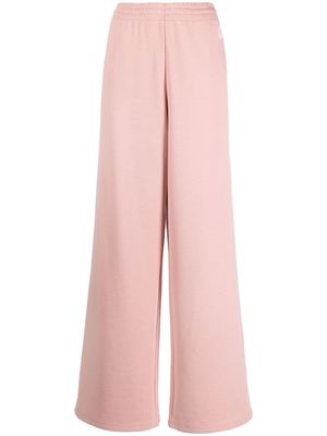 Moncler wide-leg track pants - Pink