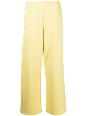 Moncler wide-leg track pants - Yellow