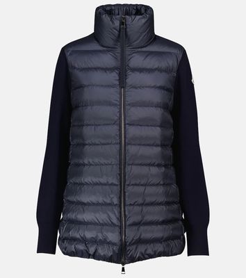 Moncler Wool and down jacket