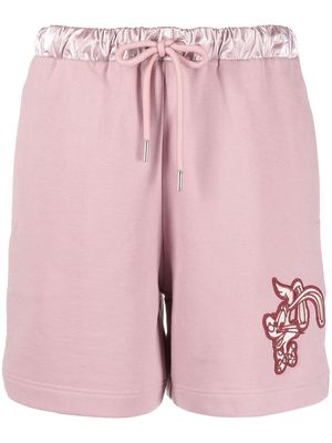 Moncler x Disney cotton shorts - Pink