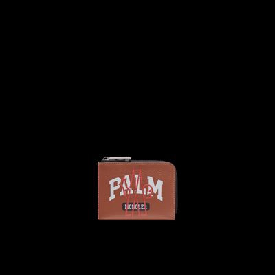 Moncler x Palm Angels Porte-cartes en cuir à logo