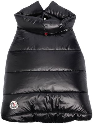 Moncler x Poldo padded button-up pet jacket - Black