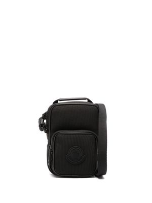 Moncler Yehor logo-embossed crossbody bag - Black
