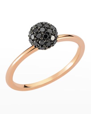 Mondrian Black Diamond Ring