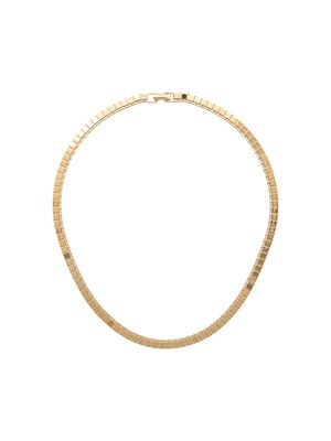 Monet Pre-Owned '1970s square link necklace - Gold
