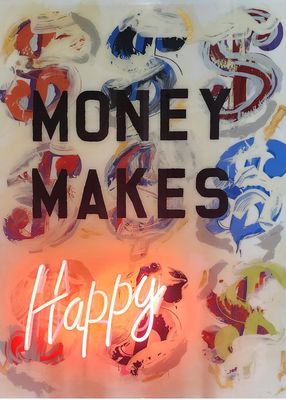 "Money Makes Me Happy" Giclee