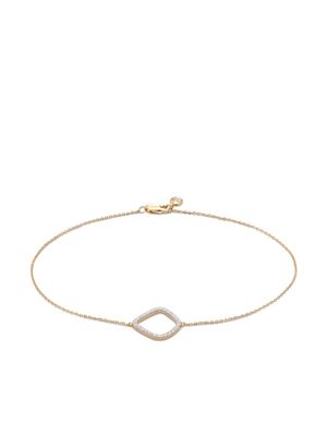 Monica Vinader 14kt yellow gold Riva Kite diamond bracelet