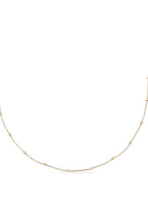 Monica Vinader bead-detail gold-vermeil necklace