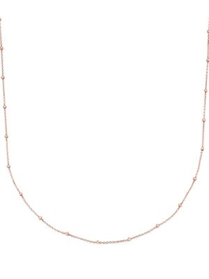 Monica Vinader beaded fine-chain necklace - Pink
