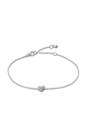 Monica Vinader Heart-charm chain necklace - Silver