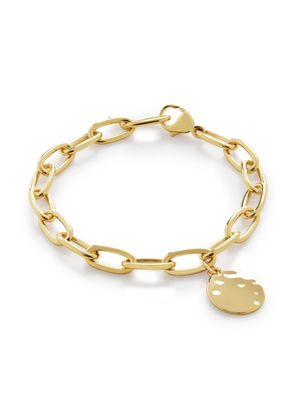 Monica Vinader ID chain-link charm bracelet - GOLD
